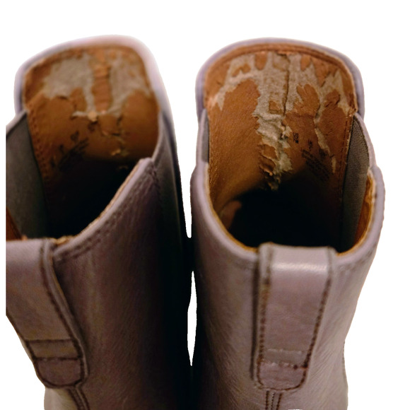 Franco Sarto gray Women's Boots 7 - Picture 6 of 10